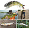ZANLURE 6PC Fishing Lure 8 Segments Hard Bait 13cm/19g Artificial Lifelike Swimbait with Hook Pike