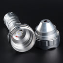 1Pcs Sand Silver Color Convoy L2 DIY 18650/26650 Extension Tube Flashlight Body Host Without LED & Driver