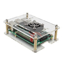 V34 Acrylic Case Pi Fan For Raspberry Pi 3 Model B / 2B / B+