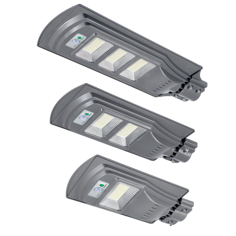 Solar Powered 117/234/351 LED Wall Street Light PIR Motion Lamp Garden Road