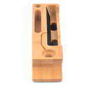 Multi-function Wooden Desktop USB Charging Stand Holder for iWatch iPhone Smartphone Tablet