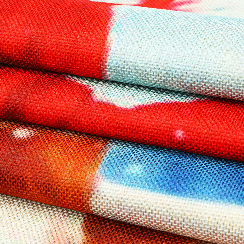 Christmas Decorations Garden Flag Winter Lantern Red Scarf Cat Double Sided Yard Banner