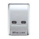2 Port Usb 2.0 Auto Printer Sharing Switch HUB Selector Switcher for Printer Scanner HM