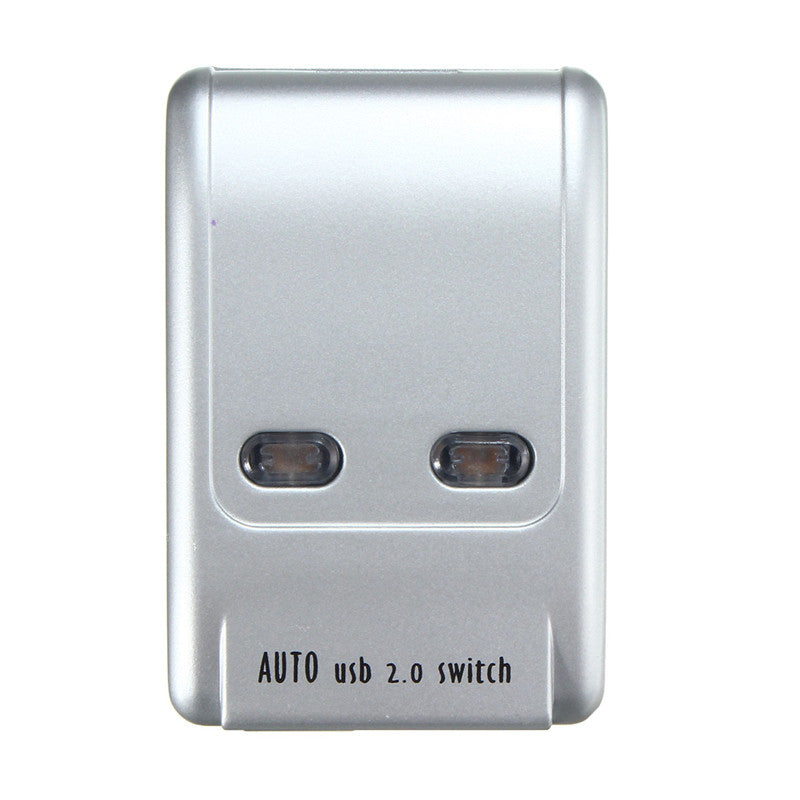 2 Port Usb 2.0 Auto Printer Sharing Switch HUB Selector Switcher for Printer Scanner HM