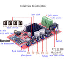 TDA7492 2X50W AUX Wired Wireless Dual Class D bluetooth Power Amplifier Module
