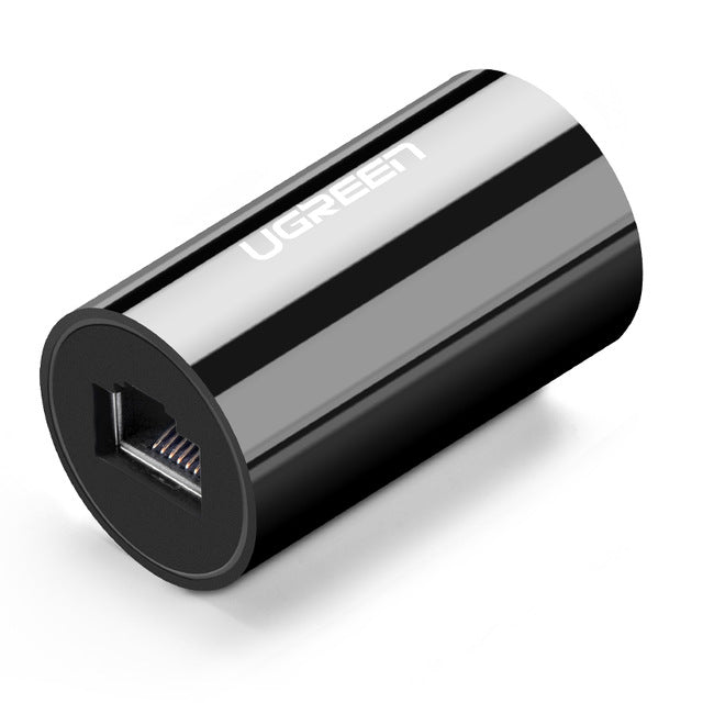 Ugreen RJ45 Ethernet Adapter 8P8C Female to Female Anti-Thunder Rj45 Connector Network Connector Extension Cable Adapter Ethernet Cable