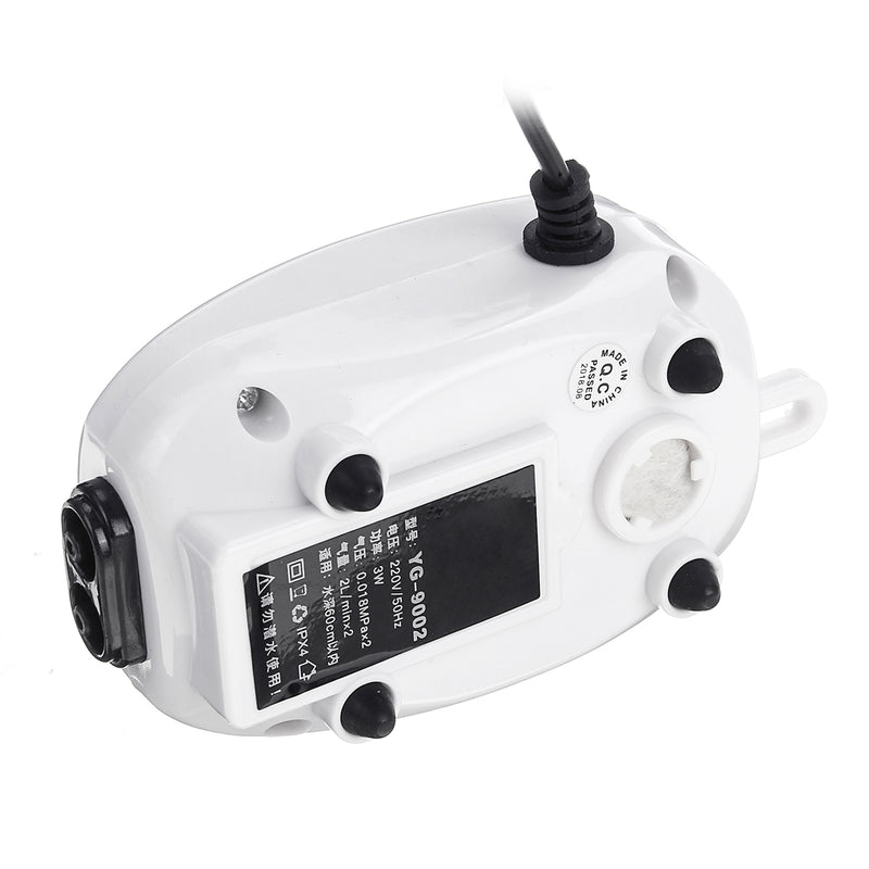 2.5W/3W Aquarium Air Pump Fish Tank Oxygen Pump
