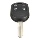4 Button Car Key Keyless Entry Remote Fob And Transponder Chip 63 For Ford For Lincoln