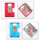 Men RFID Blocking Slim Credit Card Holder Aluminum Money Clip Minimalist Wallet