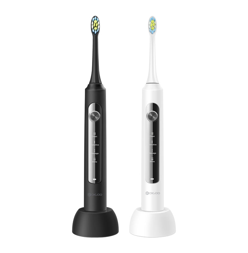 Digoo DG-YS44 4 Brush Mode Sonic Electric Toothbrush Smart Timer Wireless USB Rechargeable