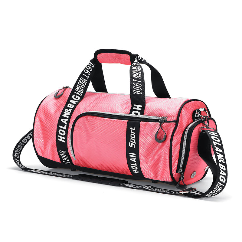 33L Polyester Handbag Outdoor Sports Fitness Yoga Gym Bag Dry Wet Separation Independent Shoes Bag