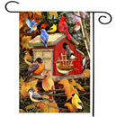 28x40 12.5x18 Inch Birdhouse Welcome Fall House Garden Flag Yard Banner Decorations