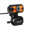 GINWFEIY USB  Laptop Camera 360-degree 500W Pixels 480P HD ResolutionWith Microphone For Notebook