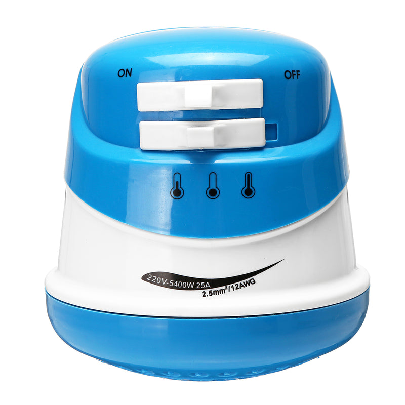 5400W 110/220V Electric Shower Head Tankless Instant Hot Water Heater Bath Kits