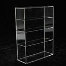 214 x 159 x 59mm Four-layer Acrylic Display Box Show Case Sliding Door For Mini Perfume Bottle