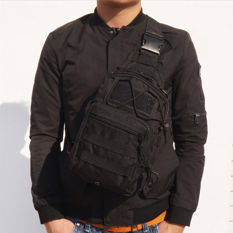 ZANLURE A18 Military Fan Camouflage Waterproof Tactical Bag Chest Bag Crossbody Bag For Man Wowan Camping Hunting Fishing