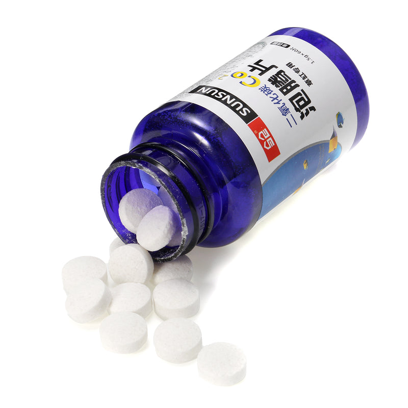 60Pcs CO2 Tablet Carbon Dioxide Diffuser for Aquarium Fish Tank Water Plant