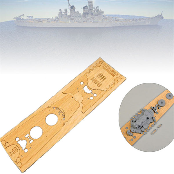 Wooden Deck For Tamiya 78030 1:350 Scale Japanese Battleship Yamato Model Replacement Accessories