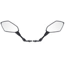 8mm/10mm Motorcycle Mirrors Scooter E-Bike Rearview Mirror Orthodontic Positive With Carbon Fiber Shell