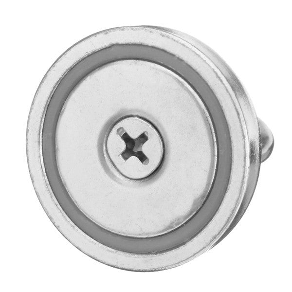 23kg 32x30mm Neodymium Recovery Magnet Metal Detector Hook Magnet