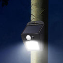 Solar Powered 12 LED PIR Motion Sensor Wall Light Ourdoor Waterproof Garden Courtyard Security Lamp 3 Lighting Modes