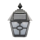 Solar Powered Wall Light Mount LED Landscape Fence Yard Garden Path Lamp Outdoor