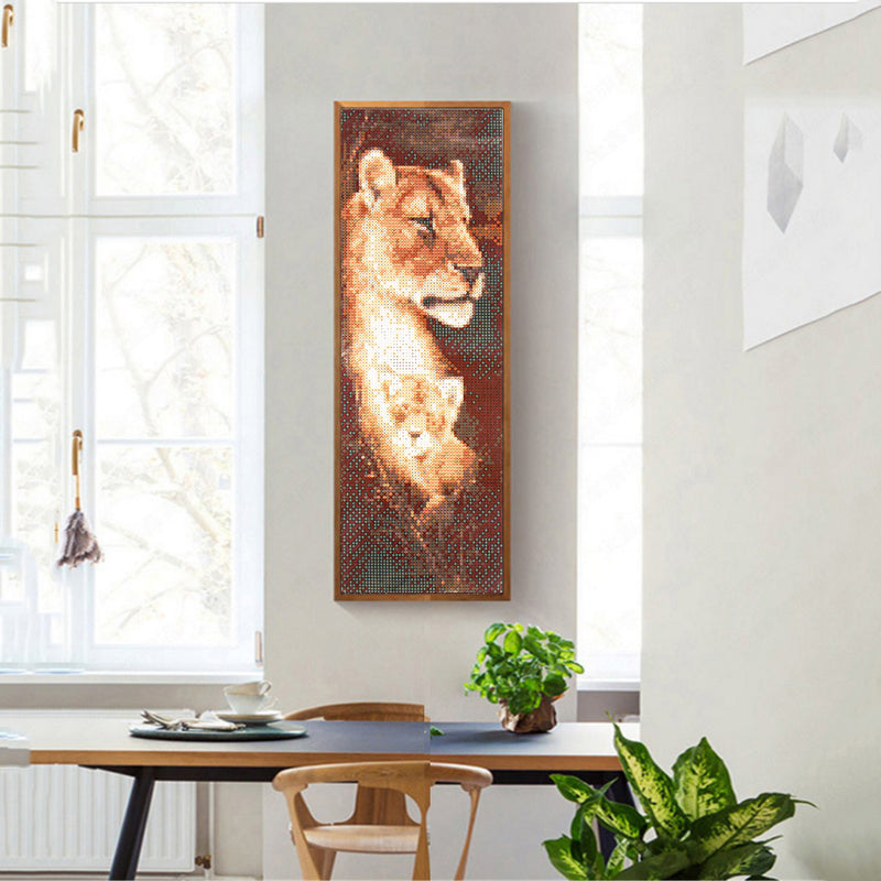 5D DIY Full Drill Diamond Painting Animals Cross Stitch Embroidery Home Decorations
