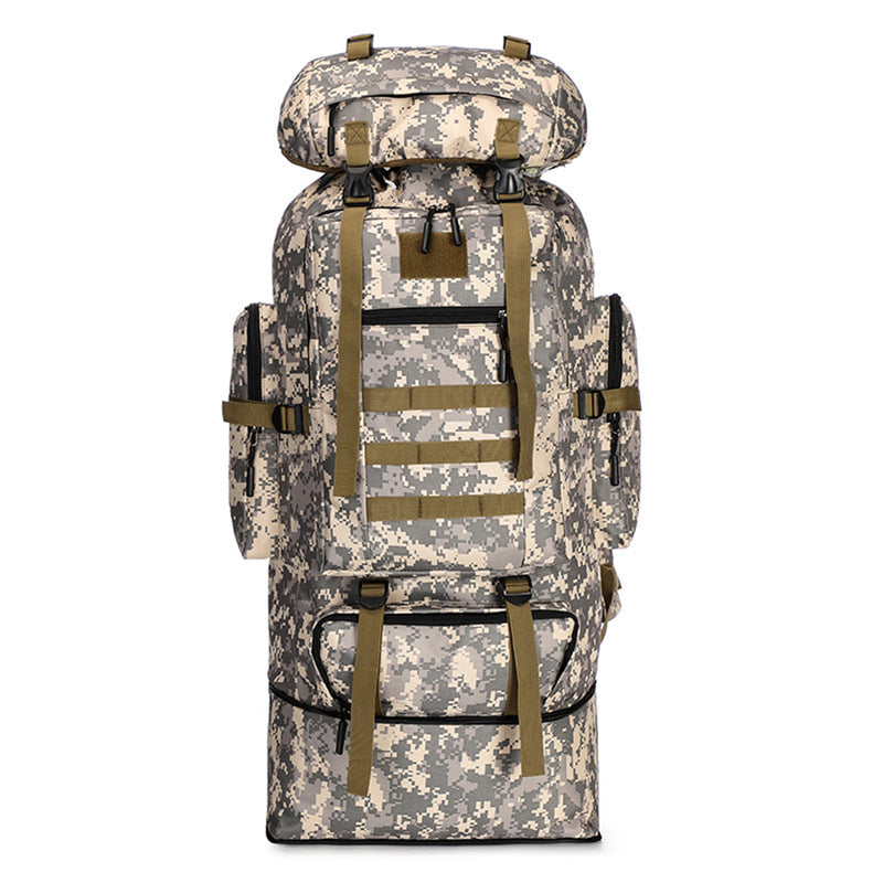 100L Large Capacity Military Tactical Backpack Outdoor Hiking Climbing Camping Bag Travel Rucksack