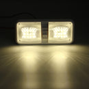 LED Interior Double Dome Ceiling Lights Lamp 6.5W 4500K White 12V for RV Boat Camper Trailer