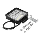 IP68 48W 42LED 3360lm Work Light Combo Beam Lamp DRL Headlights For Motorcycle/Car/Truck/SUV