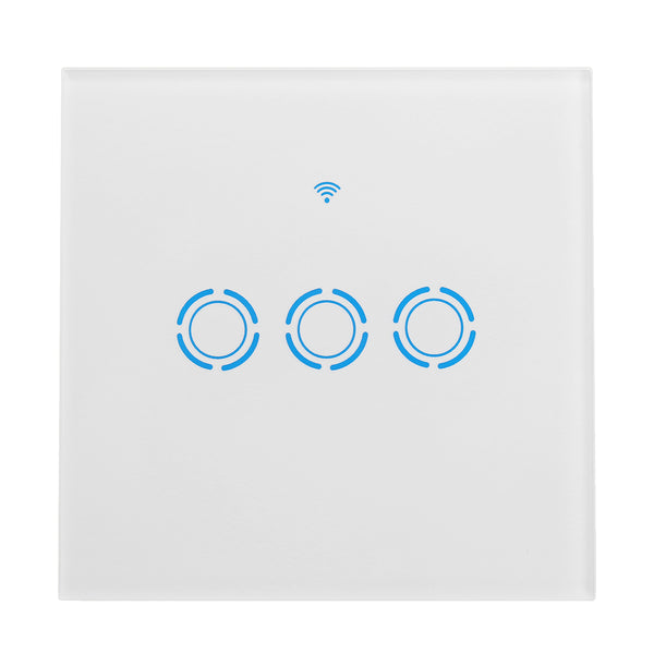 90-250V Smart Panel Switch Touch Wall Switch APP Remote Controller Fit Echo Alexa Google Home EU