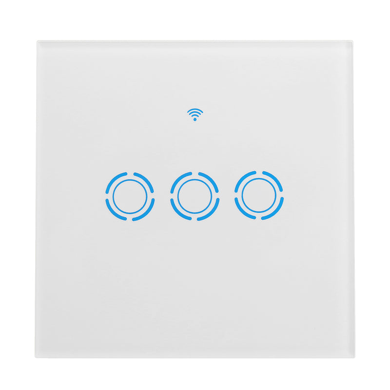 90-250V Smart Panel Switch Touch Wall Switch APP Remote Controller Fit Echo Alexa Google Home EU