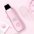 Wireless Ultrasonic Skin Scrubber Cleaner Face Spatula Extractor Peeling Deep Cleaning