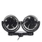 12V Adjustable 360 Degree Rotation Cooling Air Fans Travel Car Fan Low Noise Cooling Air Fan