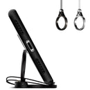 Bakeey Universal 2 In 1 Phone Ring Holder & Phone Holder Lanyard Finger Buckle Cell Phone Grip Strap Metal Stand For All Smartphone