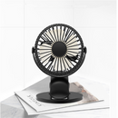 3 Speed USB/Battery Mini Fan Multi-purpose 360 Clip On Car Desk Table Laptop Cooling Fan