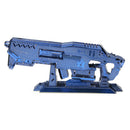 MU BGHN-1 3D DIY Metal Gun Puzzle Blue Model Collection Toy 100*35*15mm
