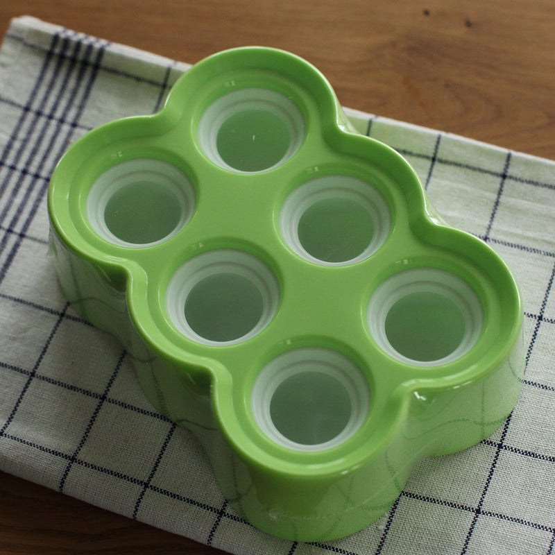 KCASA KC-IM12 6 Stickers Silicone Ice Pops Mold Ice Cream Ball Lolly Maker Popsicle Molds