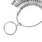 Silver Zinc Alloy Ring Sizer Mandrel Stick Finger Gauge Measure Jewelry Tools Kit