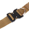 ENNIU FA39 125cm x3.8cm Nylon Wrist Belt Punch Free Quick Release Inserting Buckle Tactical Belt Leisure Belt