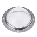 78MM Waterproof 120 Degree Optical Glass Lens + Aluminum Ring For 20W-100W High Power LED Chip
