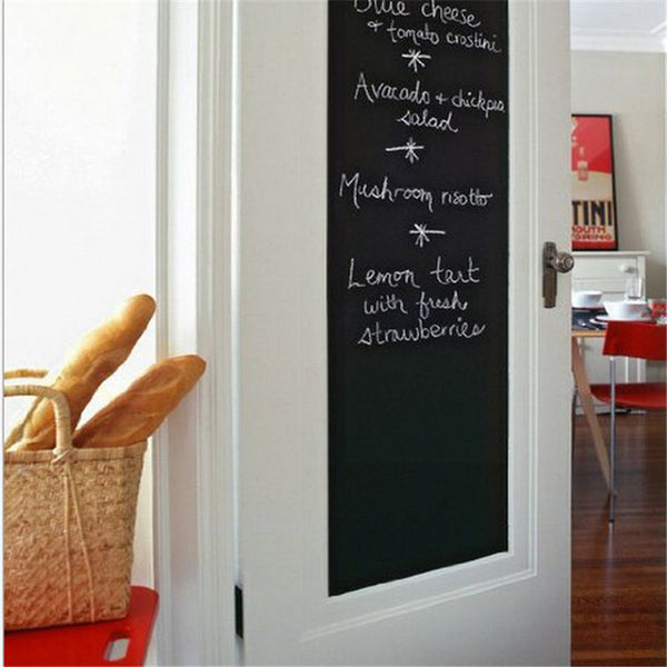 Chalk Blackboard Stickers Removable Draw Decor Mural Decals Art Chalkboard Wall Sticker for Kids