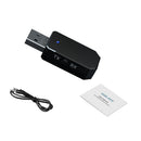 iMars KN331 bluetooth 5.0 Audio Receiver Transmitter 2-in-1 USB 3.5mm AUX Jack Stereo Adapter for TV Headphone PC Car CD Player