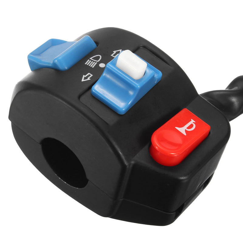 7/8inch Motorcycle Electrical Left & Right Horn Brake Turn Singal Headlight Switch