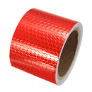 3M Red White Reflective Tape Night Safety Warning Conspicuity Tape Film Sticker