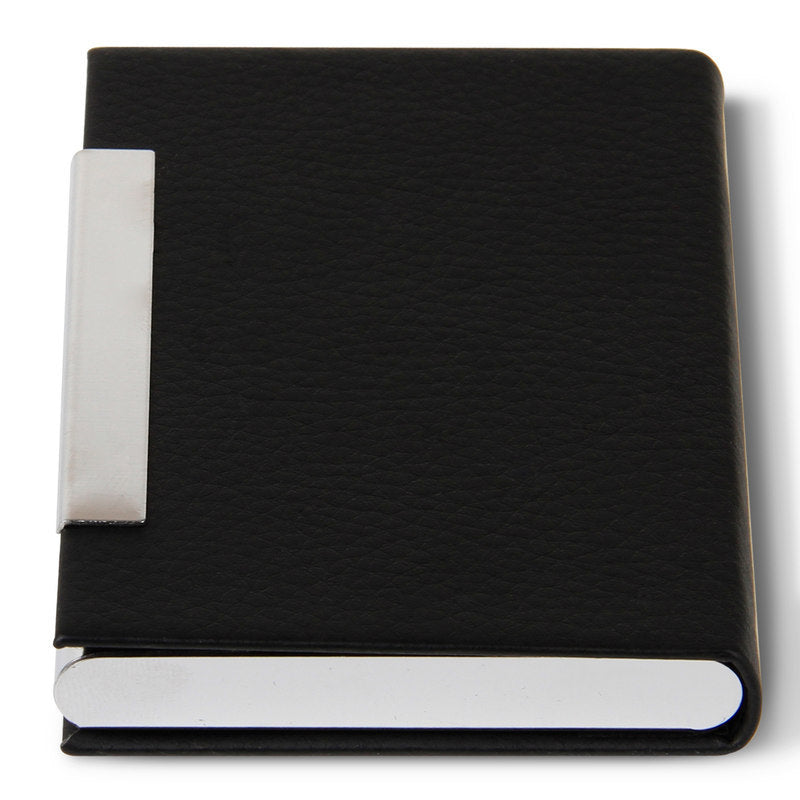 XIAOMI Ecosystem Deli 7628 Portable Magnetic Buckle Business Card Holder PU Leather Name Card Case Business ID Credit Card Case Cover Storage Organizer