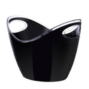 4L Plastic Transparent Garden Super Large Ice Bucket Bar