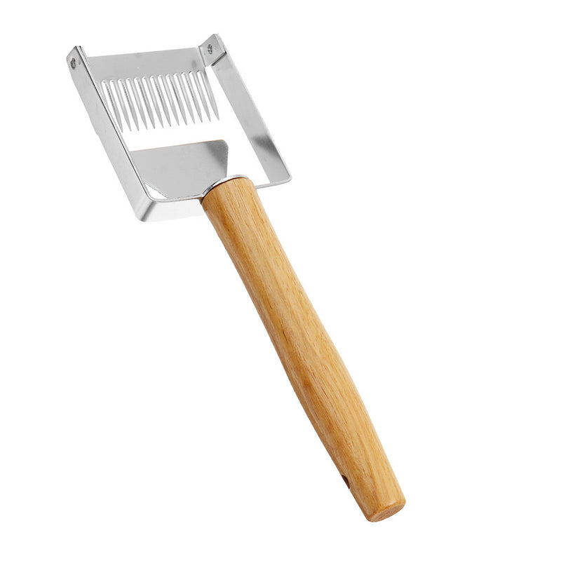 Stainless Steel Bee Hive Uncapping Honey Fork Scraper Shovel Beekeeping Tools Kit