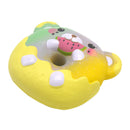 Areedy Galaxy Donuts Bear Eating Watermelon Squishy 13CM Licensed Slow Rising With Packaging