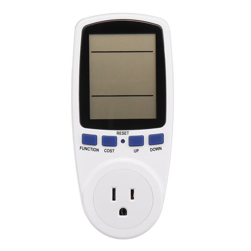 EU/UK/US Plug LCD Display Electric Monitor Analyzer Power Meter Energy Smart Wall Socket